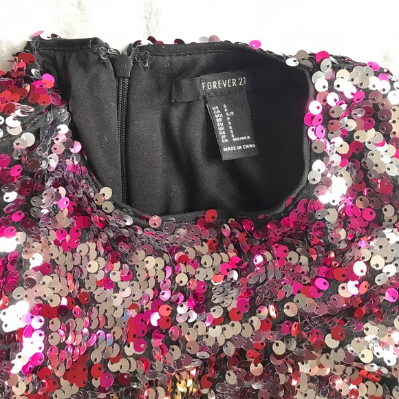 Sequin ombré mini dress - Picture 6 of 6